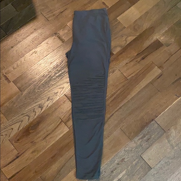 Plus Size Full Length Moto Leggings - Picture 3 of 6